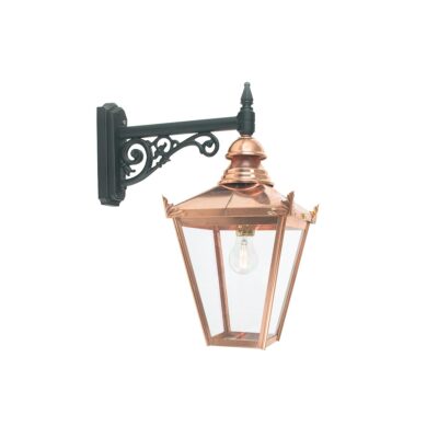 Riverbank Quarter Traditional Outdoor Wall Lantern Copper