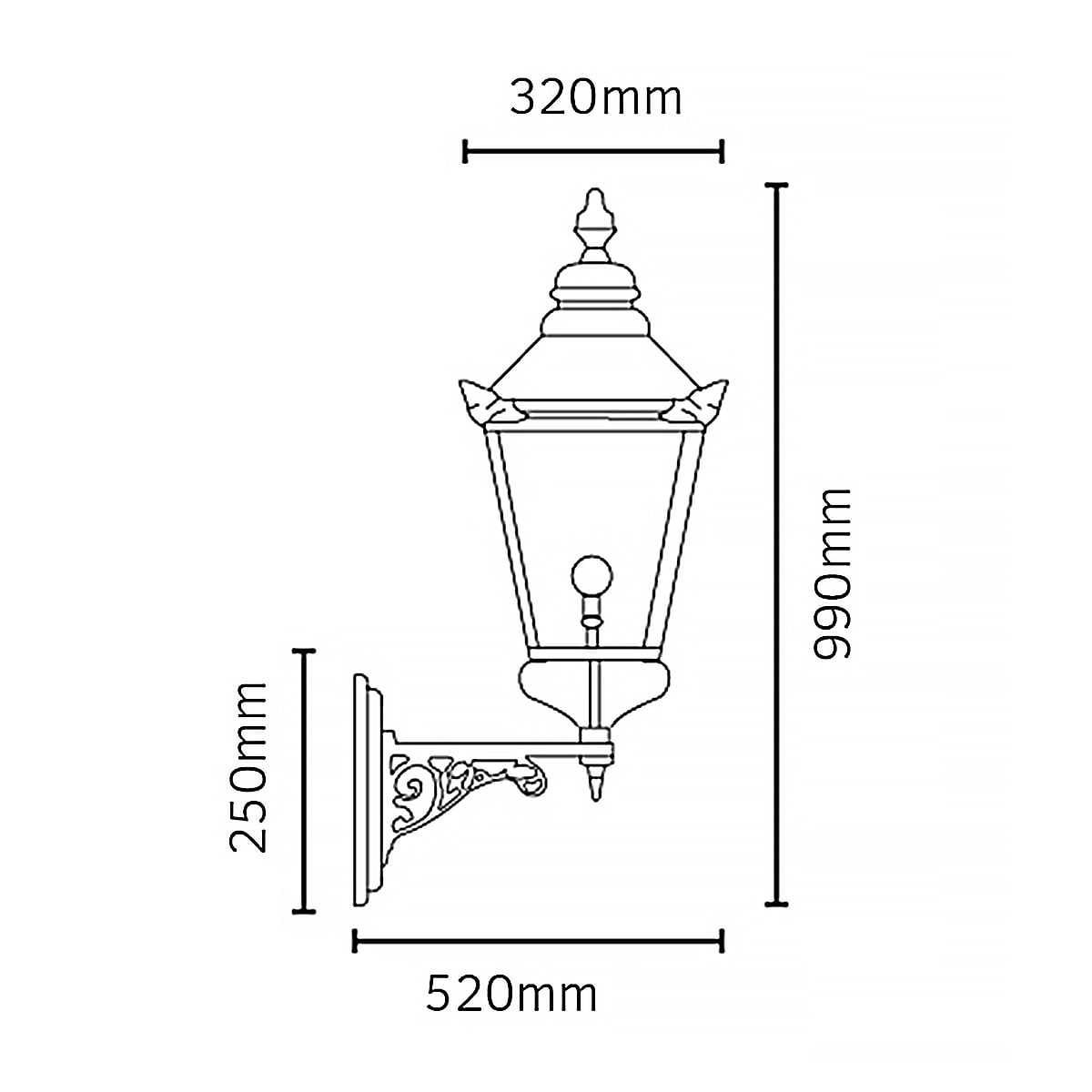 Riverbank Quarter Traditional Outdoor Wall Lantern in Copper Riverbank Quarter Traditional Outdoor Wall Lantern in Copper
