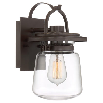 Rivermede Hamptons Outdoor Wall Light in Western Bronze
