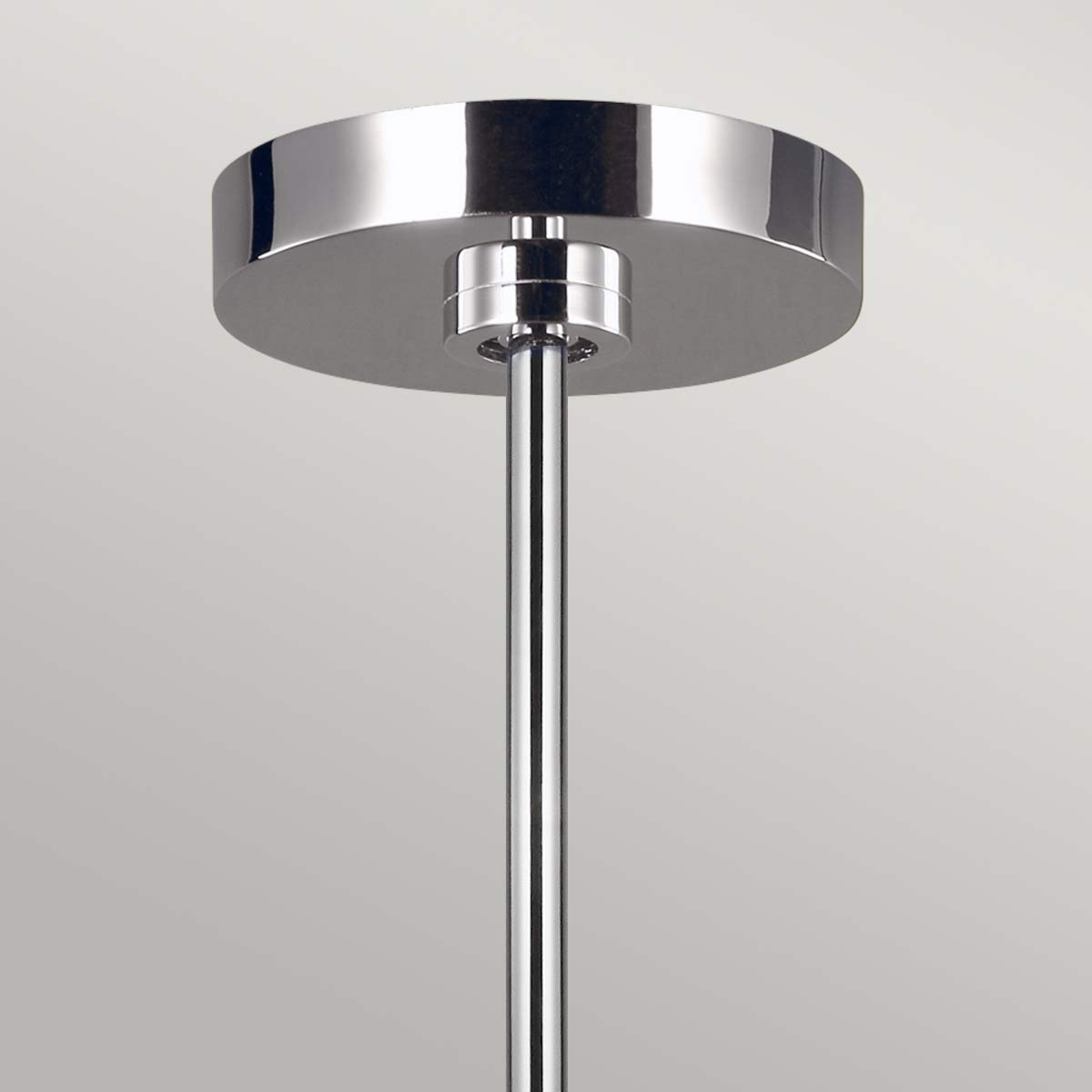 Rivermont Art Deco Starburst Chandelier Polished Nickel Rivermont Art Deco Starburst Chandelier Polished Nickel — detail view