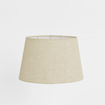 Riverton French Provincial Linen Oval Lamp Shade XS Light Natural