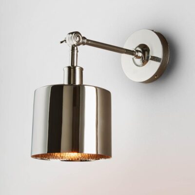 Riviera Hamptons Wall Light Polished Nickel
