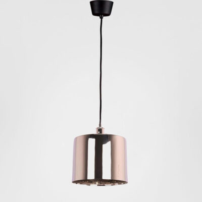 Riviera Heritage Ceiling Pendant Medium Polished Nickel