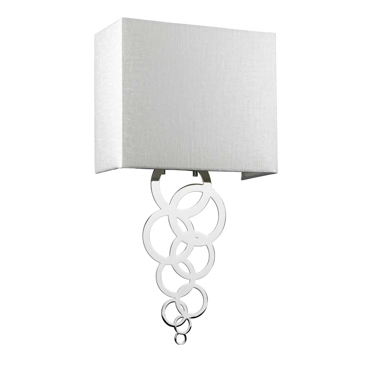 Rosemary Downs Hamptons Wall Light Polished Chrome Rosemary Downs Hamptons Wall Light Polished Chrome