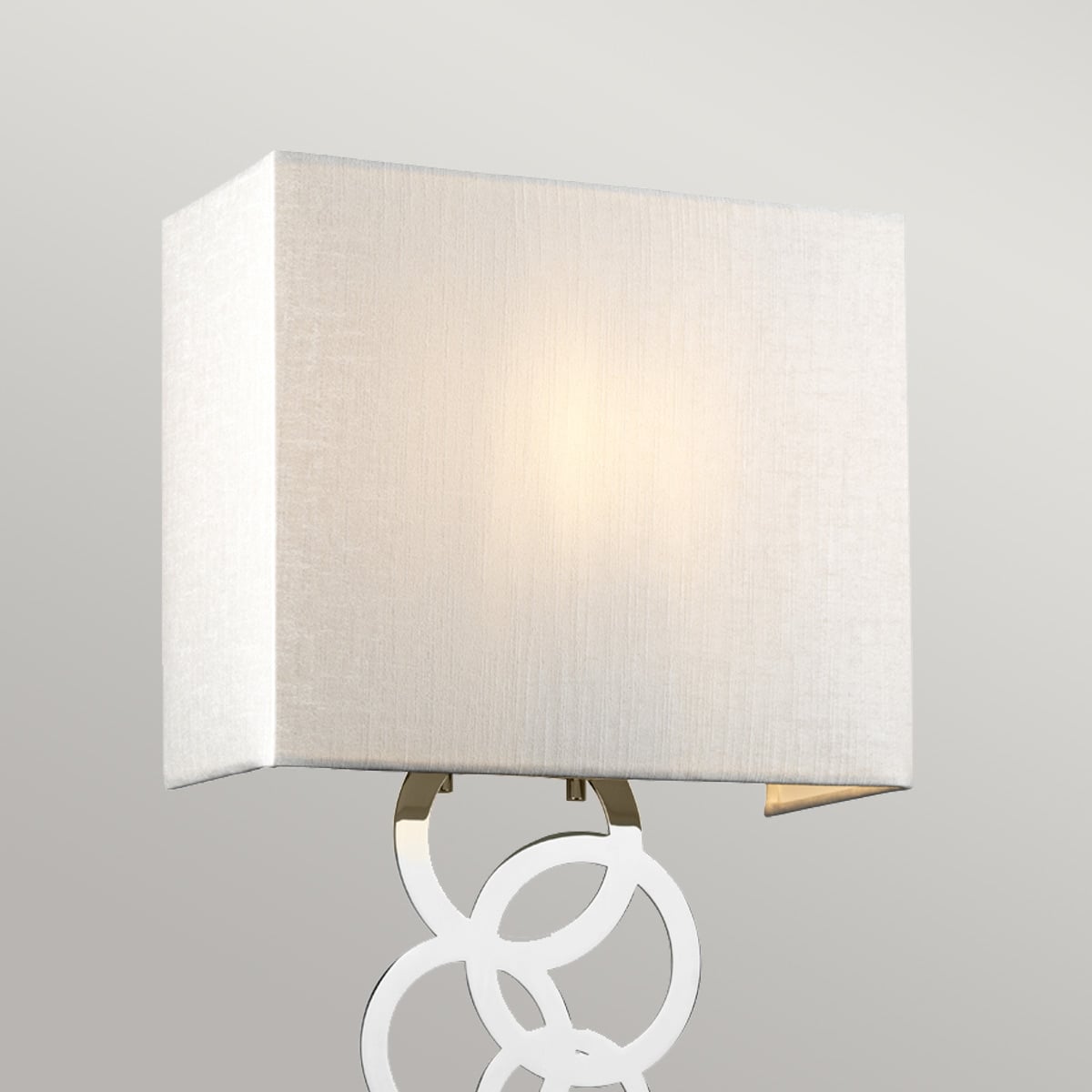Rosemary Downs Hamptons Wall Light Polished Chrome Rosemary Downs Hamptons Wall Light Polished Chrome — detail view