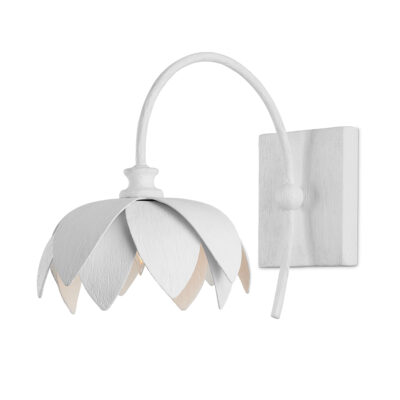 Rosemead Charm Artistic Wall Light Gesso White