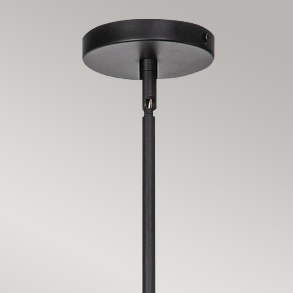 Rosemere Contemporary Sputnik Chandelier Matte Black & Natural Rope Rosemere Contemporary Sputnik Chandelier Matte Black & Natural Rope — detail view