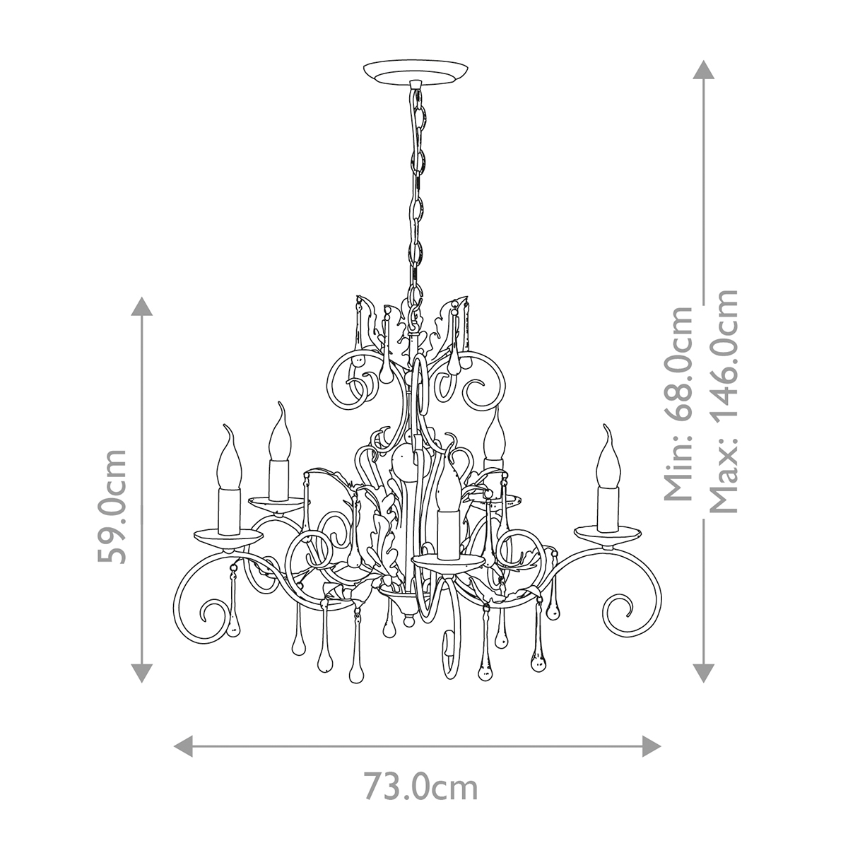 Rosemont Court French Provincial Chandelier Bronze And Gold Rosemont Court French Provincial Chandelier Bronze And Gold