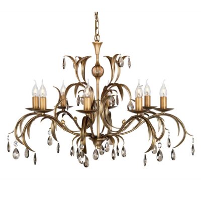 Rosemoor French Provincial 8 Light Chandelier Bronze Patina