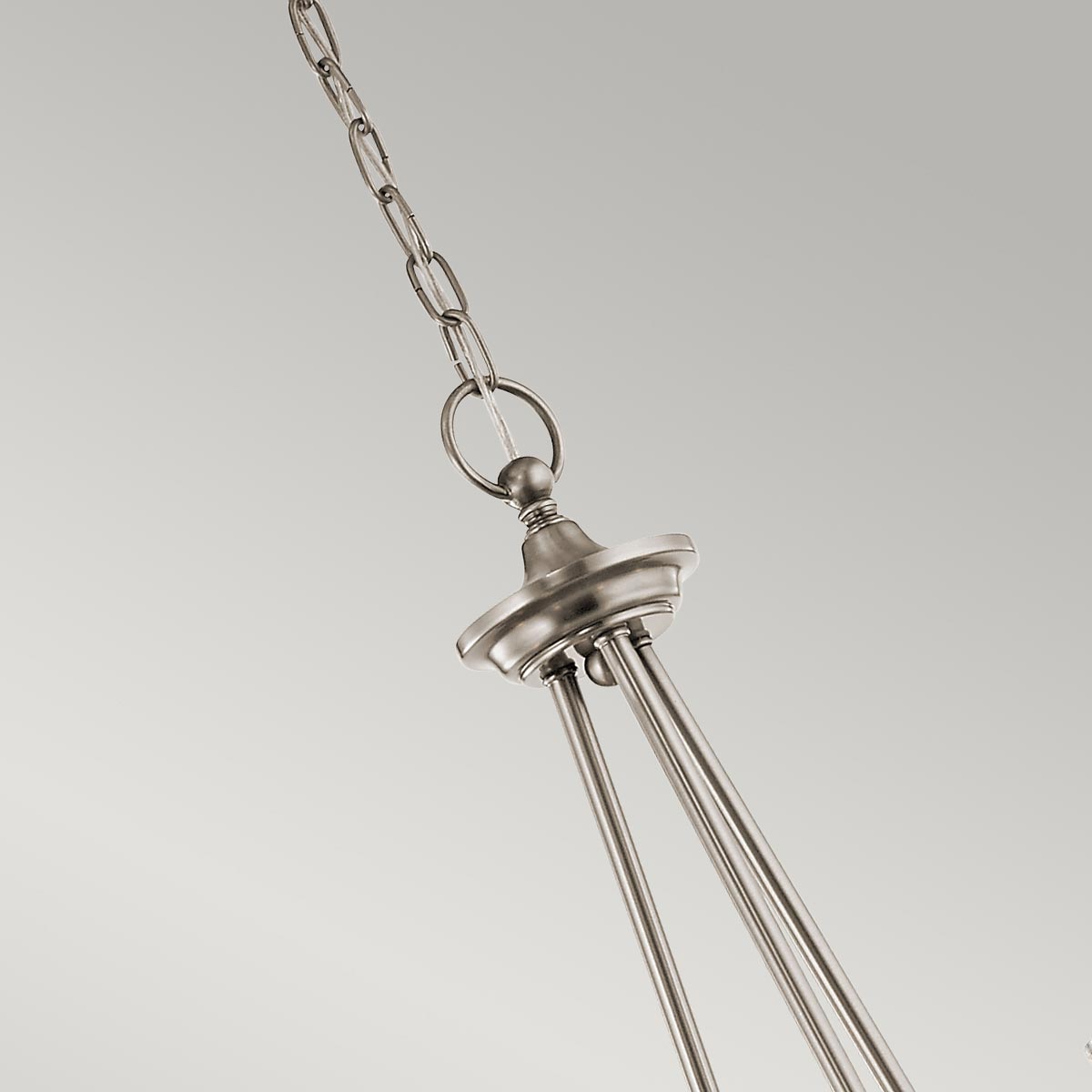 Rosemount Grange French Provincial 5 Light Chandelier Classic Pewter Rosemount Grange French Provincial 5 Light Chandelier Classic Pewter — detail view