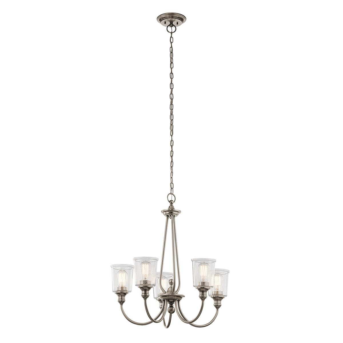 Rosemount Grange French Provincial 5 Light Chandelier Classic Pewter