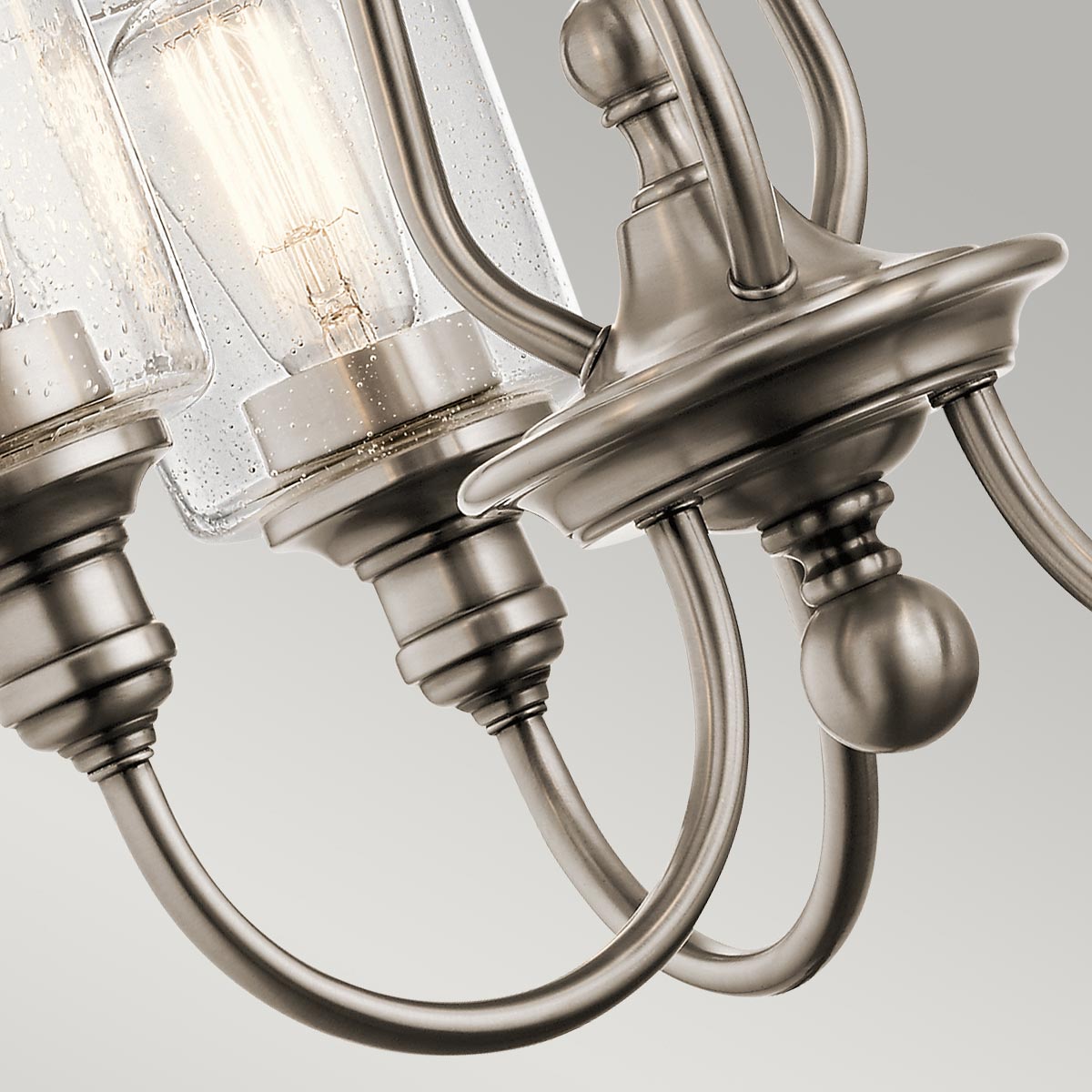 Rosemount Grange French Provincial Chandelier Classic Pewter Rosemount Grange French Provincial Chandelier Classic Pewter — detail view