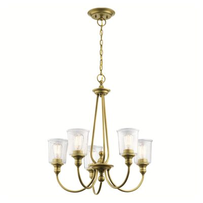 Rosemount Grange French Provincial Chandelier Natural Brass
