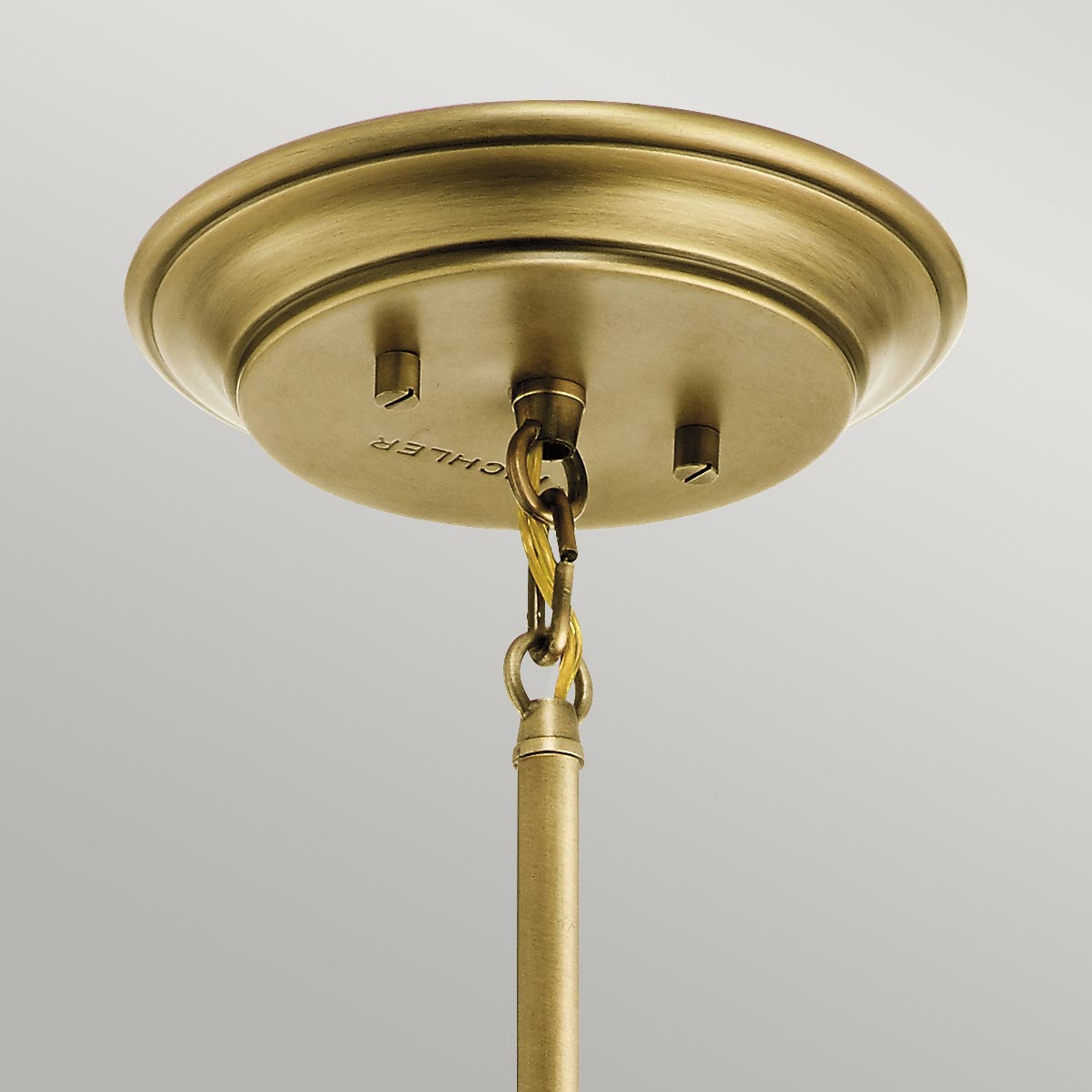 Rosemount Grange Hamptons Mini Pendant Natural Brass Rosemount Grange Hamptons Mini Pendant Natural Brass — detail view