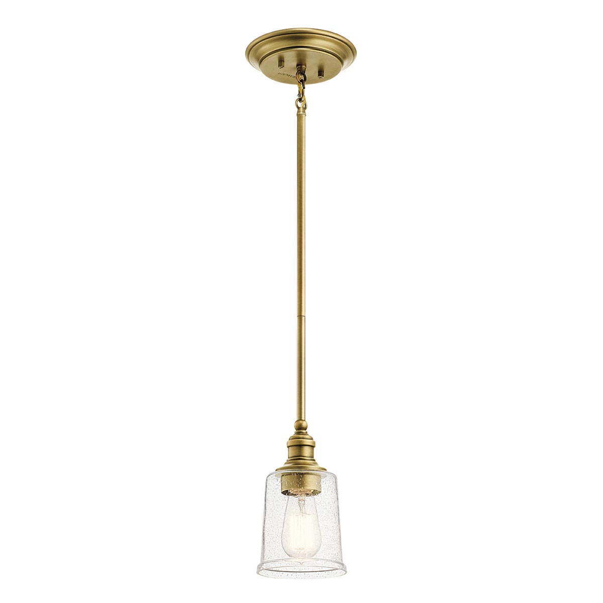 Rosemount Grange Hamptons Mini Pendant Natural Brass