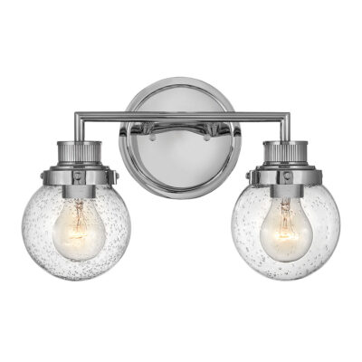 Rosemount Heritage Vintage Double Wall Light Polished Chrome