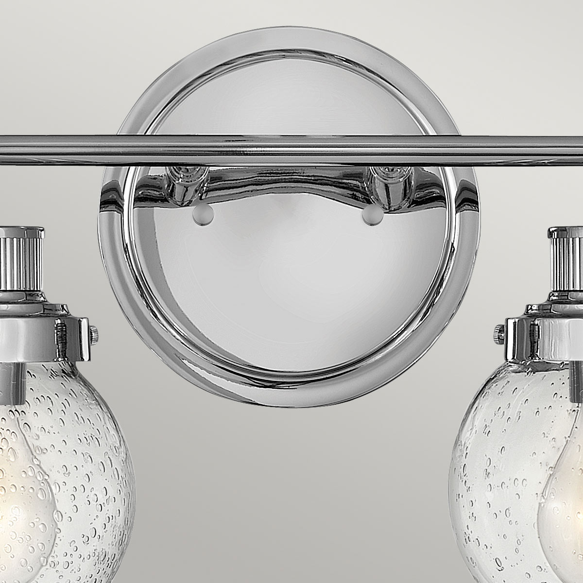 Rosemount Heritage Vintage Double Wall Light Polished Chrome Rosemount Heritage Vintage Double Wall Light Polished Chrome — detail view