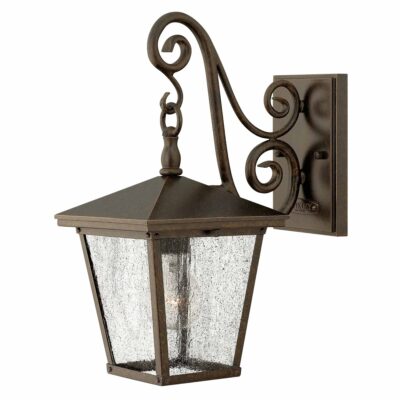 Rosemount Lantern Traditional Outdoor Wall Light Regency Bronze