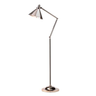 Sablewood Manor Hamptons Adjustable Floor Lamp Polished Nickel