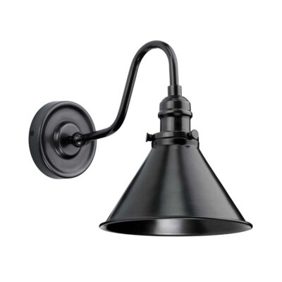 Sablewood Manor Industrial Wall Light in Old Bronze