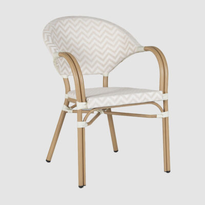 Sainte Colline French Bistro Outdoor Armchair Taupe