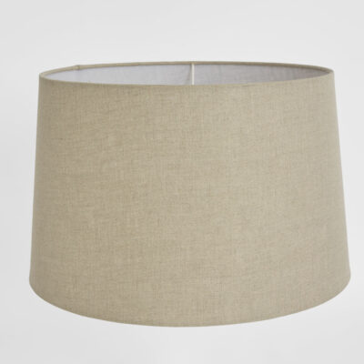 Sanderling Hamptons XXL Linen Drum Lamp Shade Dark Natural