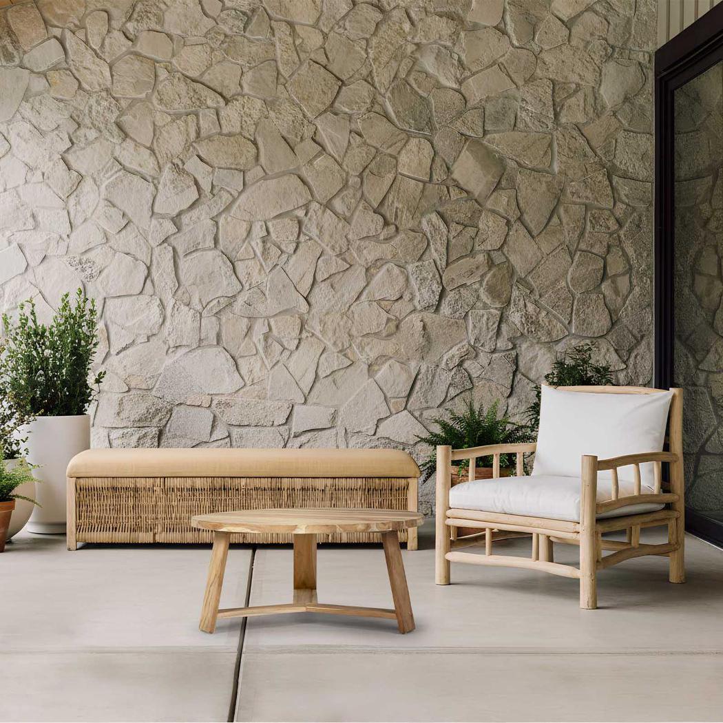 Sandhill Hamptons Woven Rattan Storage Bench Natural Sandhill Hamptons Woven Rattan Storage Bench Natural
