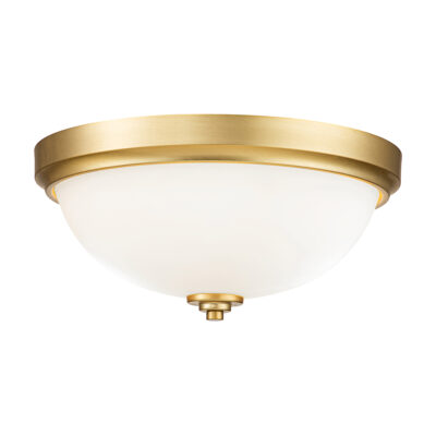 Sandpiper Bay Hamptons Ceiling Flush Brushed Brass