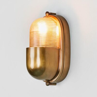 Seafarer Heritage Brass Outdoor Wall Light
