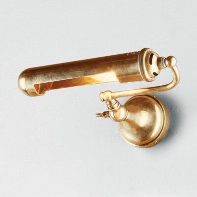 Seafield Traditional Cylinder Wall Light Brass