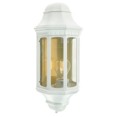 Seville Cove Traditional Outdoor Wall Lantern White