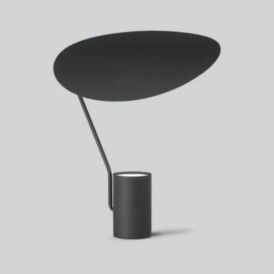 Shadowmere Contemporary Table Lamp Black Warm Beige