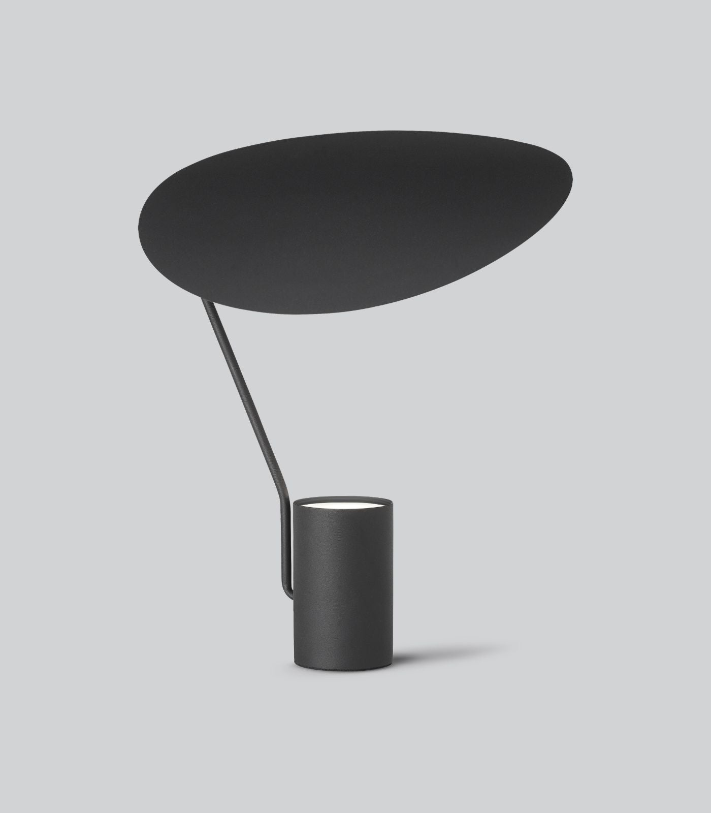 Shadowmere Contemporary Table Lamp Black Warm Beige