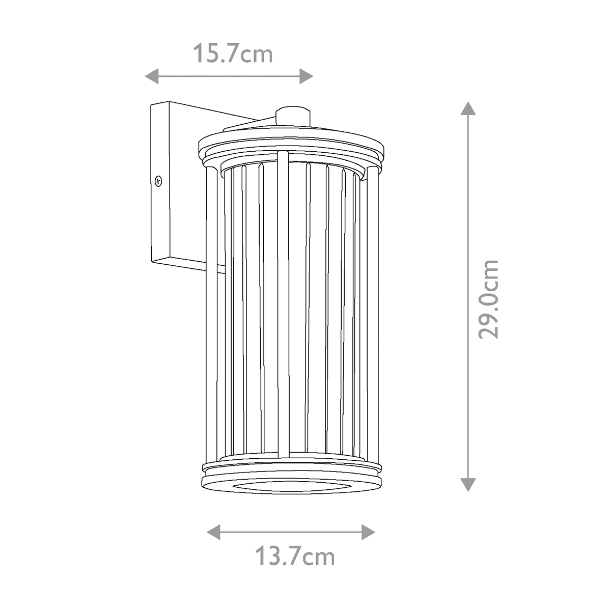 Sheepwash Traditional Outdoor Wall Lantern in Black Sheepwash Traditional Outdoor Wall Lantern in Black