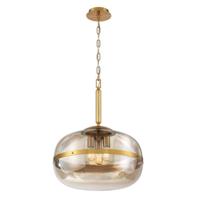 Sherbourne Contemporary Pendant Antique Brass