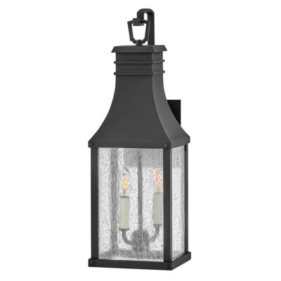 Signal Point Traditional Outdoor Wall Lantern in Museum Black