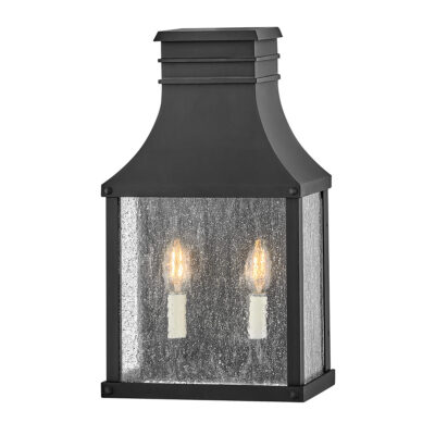 Signal Point Traditional Outdoor Wall Lantern in Museum Black