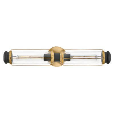 Signalpoint Nautical Wall Light Heritage Brass and Black