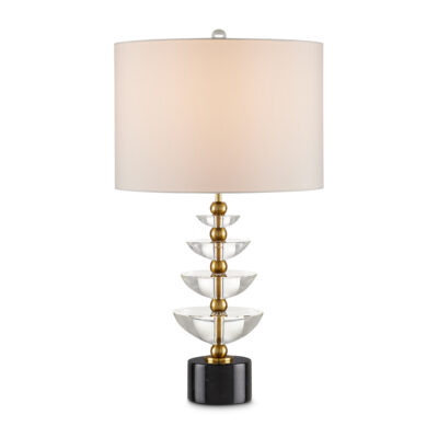 Silverbrook Falls Hamptons Table Lamp Brass