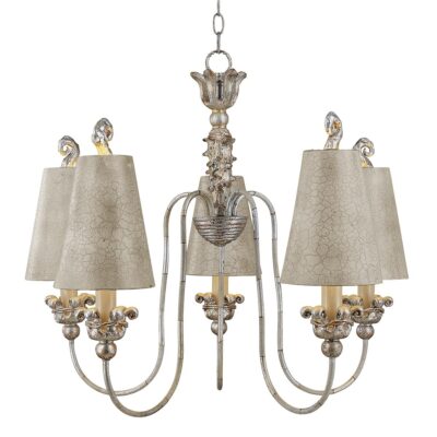 Silverbrook Twin French Provincial Chandelier Silver and Gold