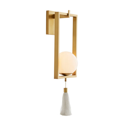 Silvergate Wall Light Antique Brass