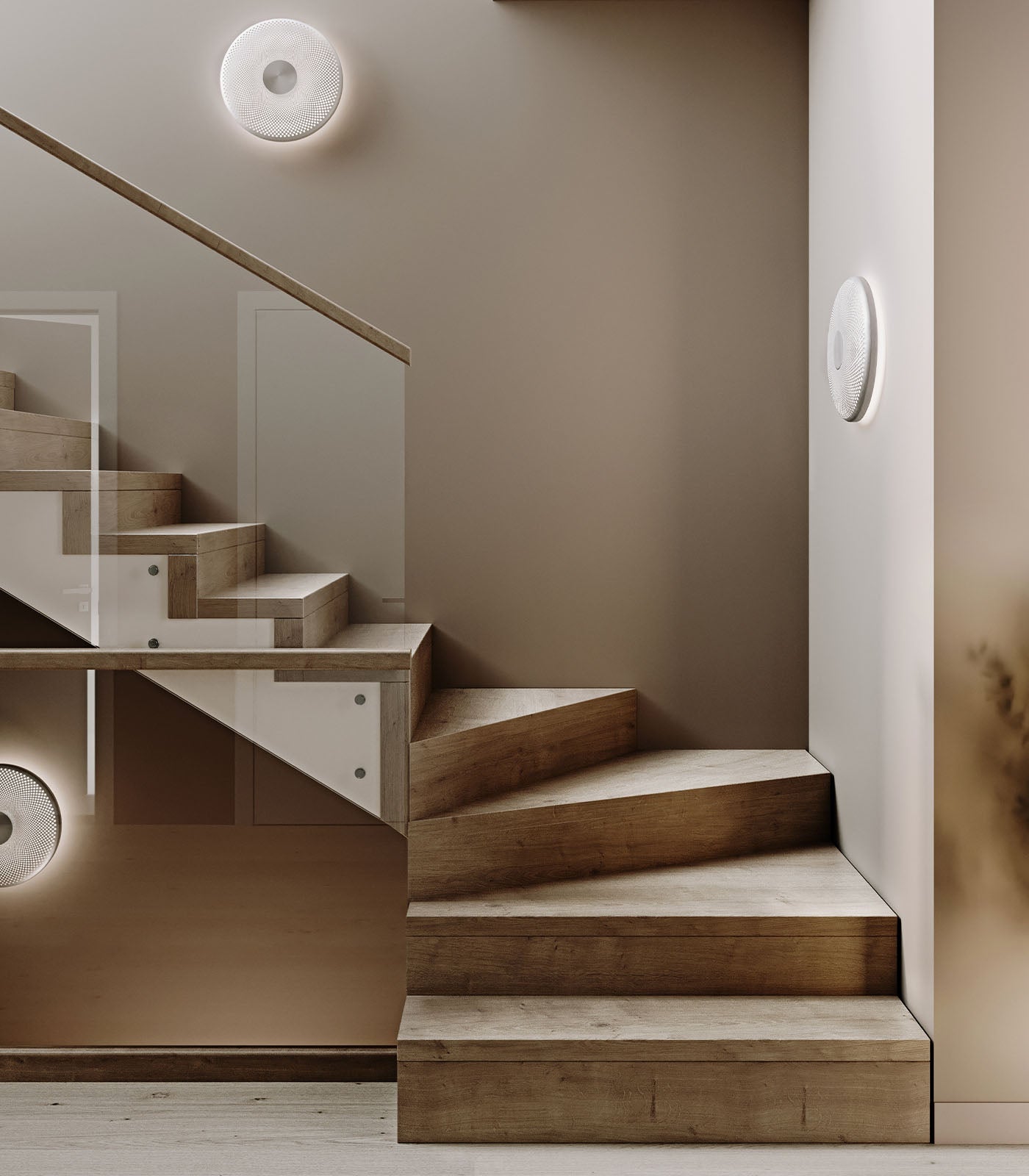 Silverleigh Contemporary Disc Wall Light Brushed Aluminium Silverleigh Contemporary Disc Wall Light Brushed Aluminium
