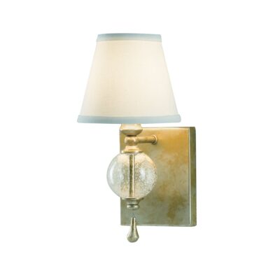Silverwood French Provincial Wall Light Oxidised Silver Leaf
