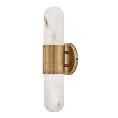 Solmara French Provincial Wall Light Heritage Brass