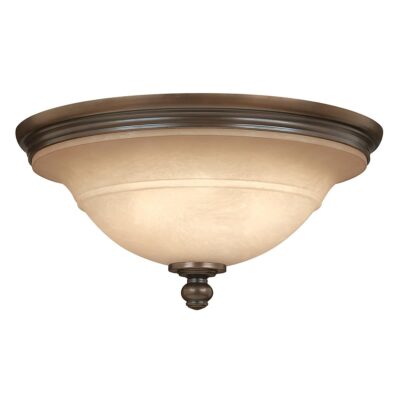 Somerbrooke Nine French Provincial Ceiling Flush Bronze
