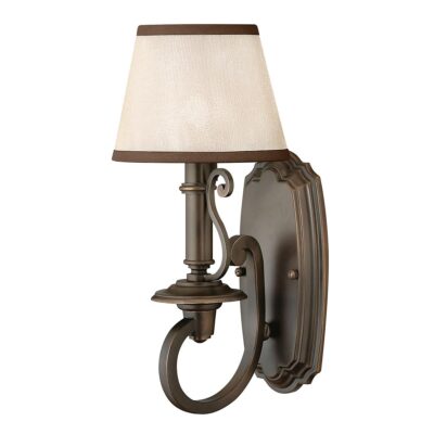 Somerbrooke Nine French Provincial Wall Light Olde Bronze