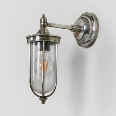 Sorrento Heritage Caged Wall Light Antique Silver