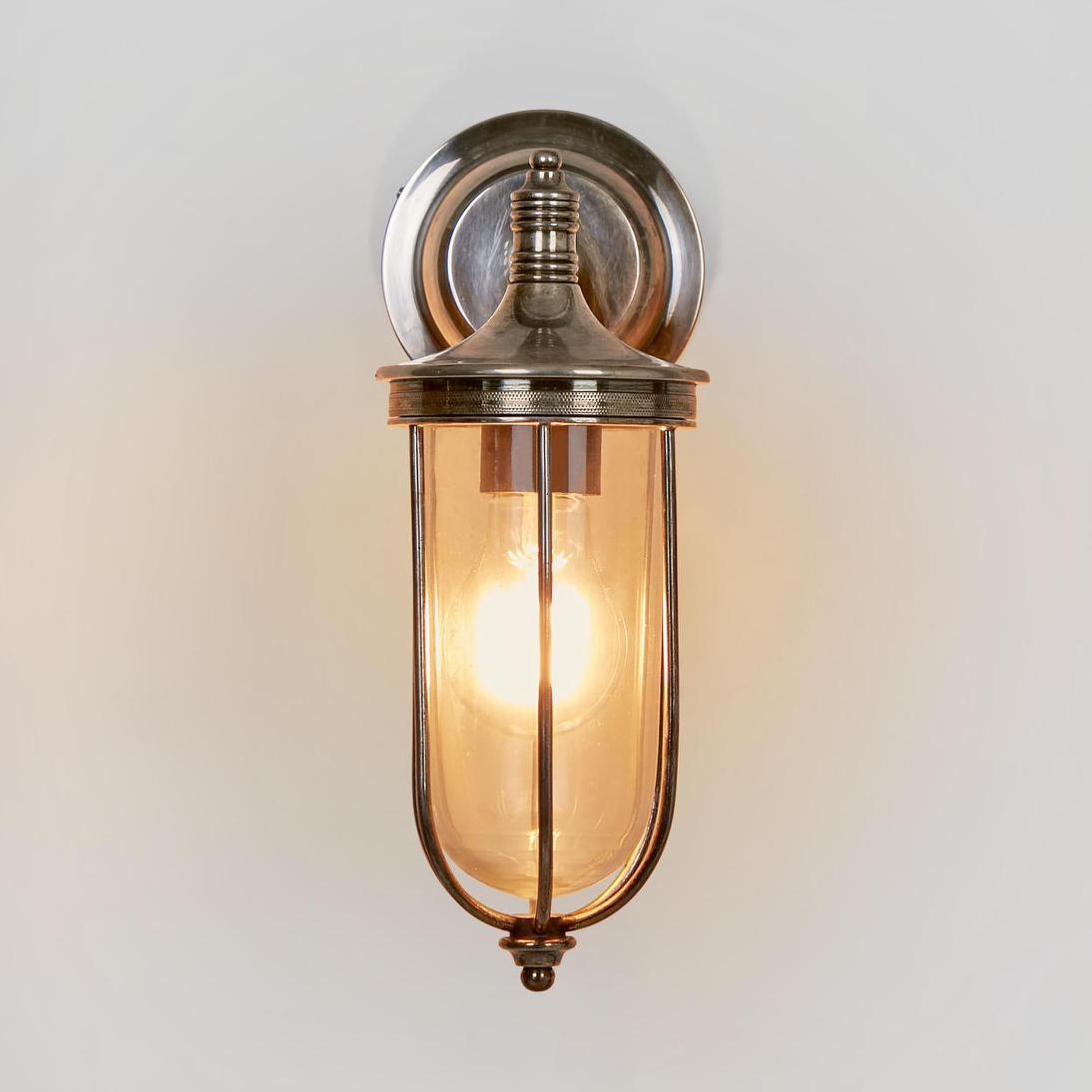 Sorrento Heritage Caged Wall Light Antique Silver