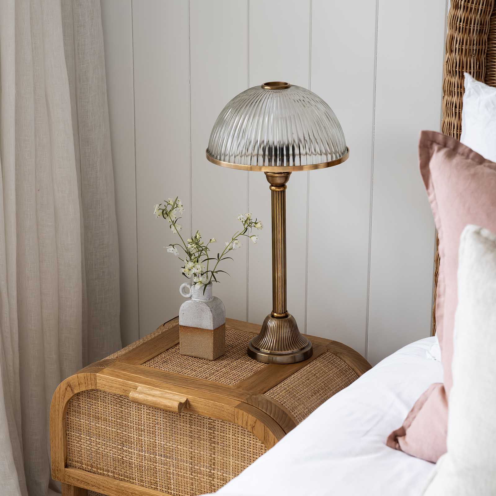 Southwood French Provincial Table Lamp Antique Brass