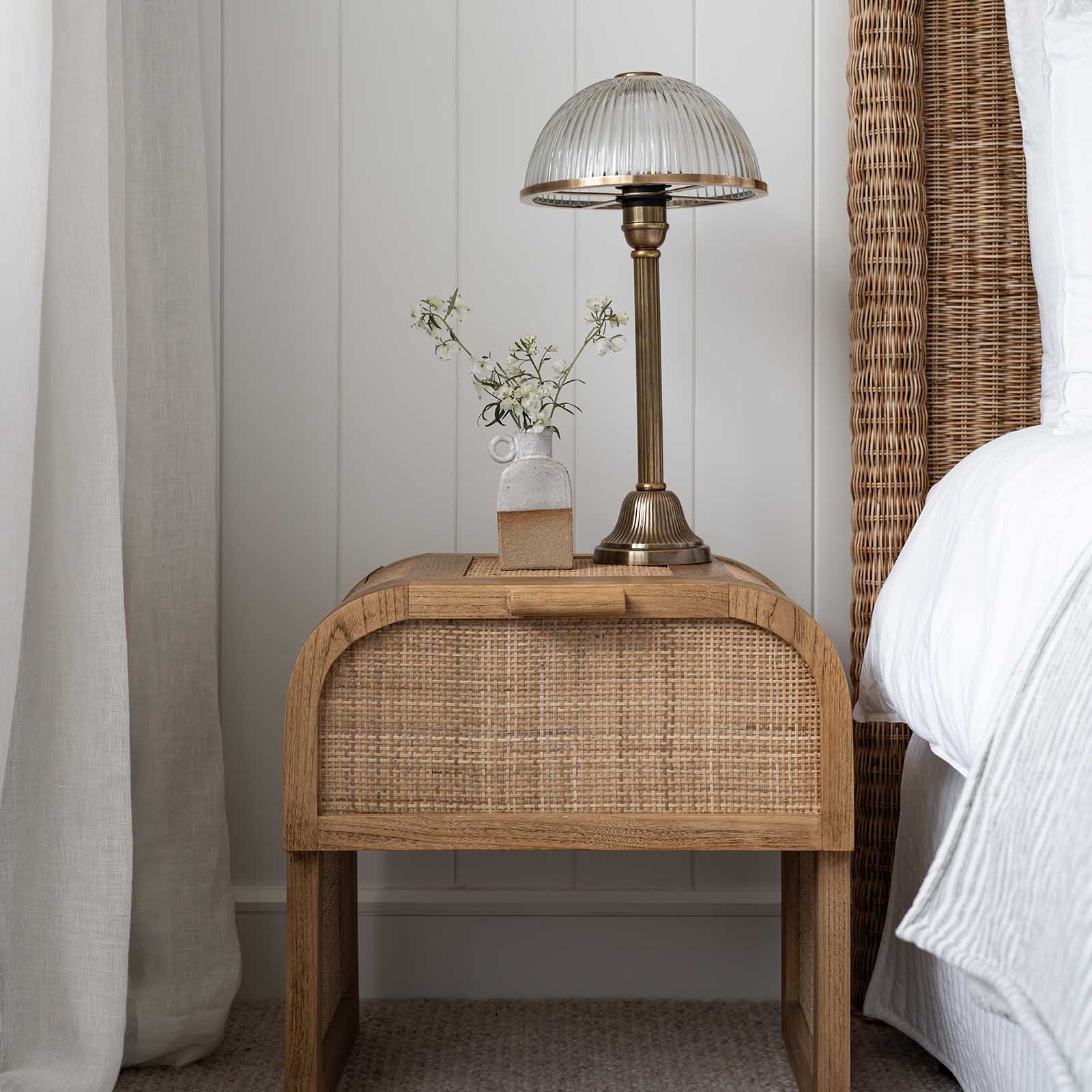 Southwood French Provincial Table Lamp Antique Brass